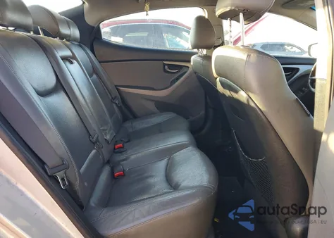 2013 Hyundai Elantra Gls from USA, damaged, VIN KMHDH4AE4DU918422